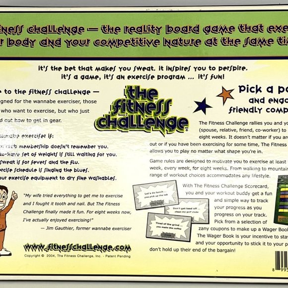 The Fitness‎ Challenge Board Game - Picture 3 of 4